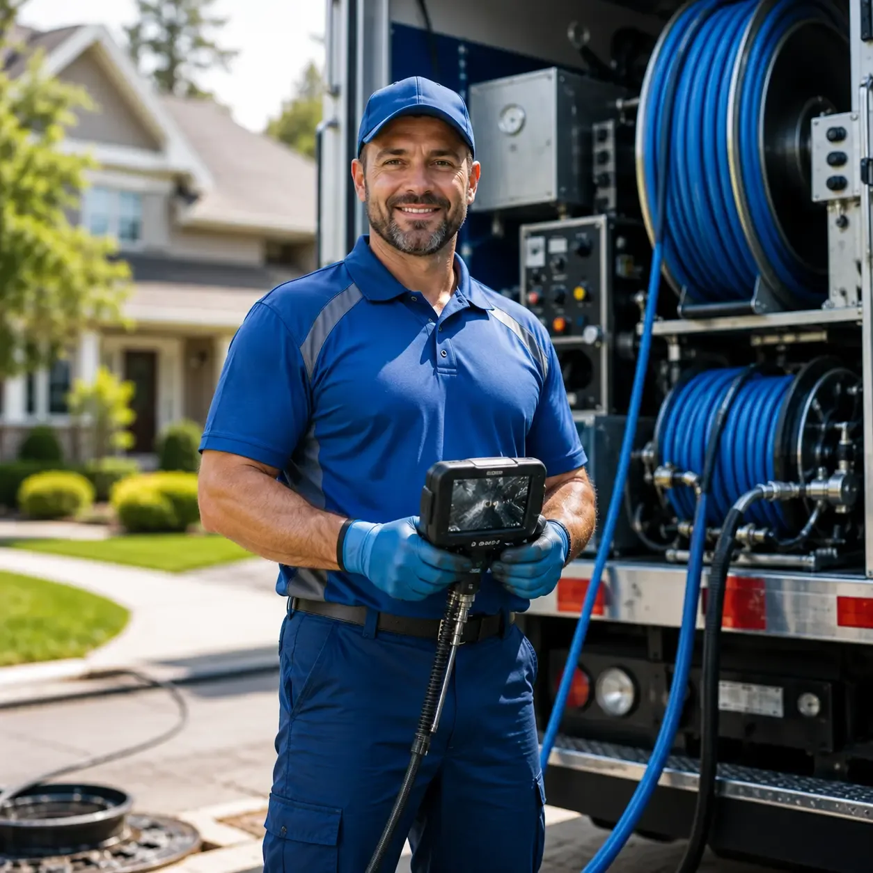 Local outdoor drain cleaning specialists in New Virginia, IA